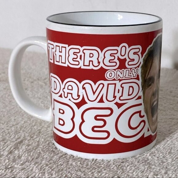 5/$25 Staffordshire Tableware There is Only One David Beckham Mug - Picture 3 of 9